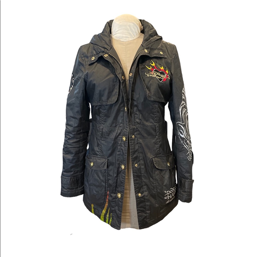 Vintage Ed Hardy Woman’s Jacket Size Small